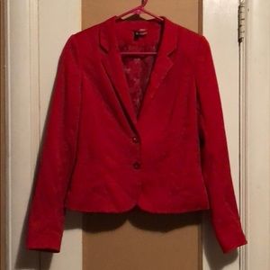 Red blazer